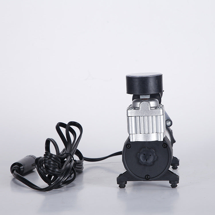 厂家直销 单缸车载充气泵 12V迷你金属打气泵 车载充气泵电动