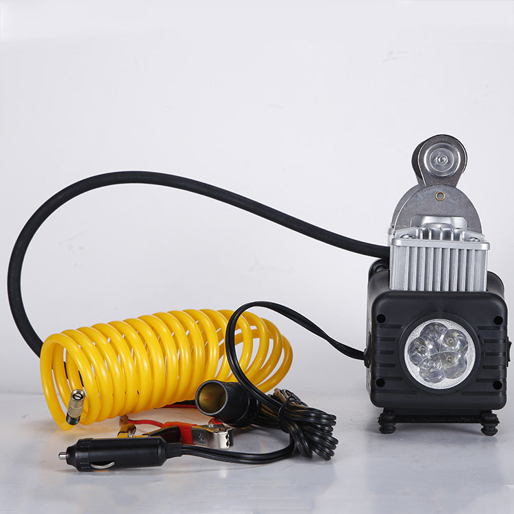 厂家直销车载充气泵汽车轮胎泵微型气泵车用充气泵电动充气泵