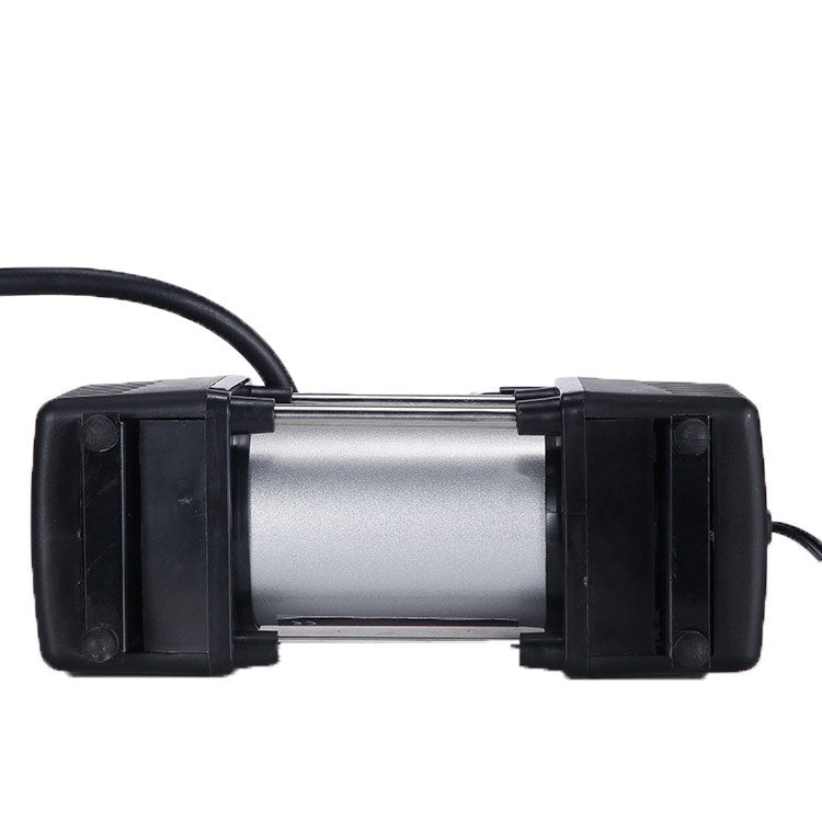 厂家批发双缸金属充气泵 高压快速汽车充气泵 便携式汽车充气泵